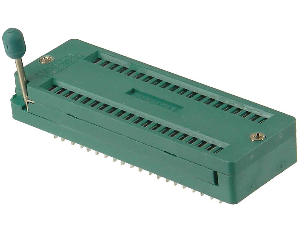 40 pin zif socket component 40 pin zif socket component