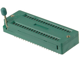ZIF IC Test Socket, 40 Pin .6  Wide ICs