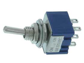 DPDT ON-ON  Mini Toggle Switch