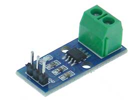 Hall Effect Current Sensor Module, 20Amps, ACS712T-20