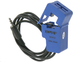 Current Transformer, Clamp-On, 0-100AAC, 0-50mA Current Output