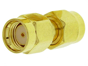 SMA Type Adapter, Std. Male to Reverse Polarity Male