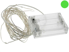 50 Micro LED String, 5m Green