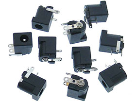 Pack of 10 - P.C. Mount - 4.7mm x 1.7mm Coaxial Power Jack