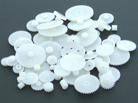 Gear Assortment, Plastic, 58pcs.