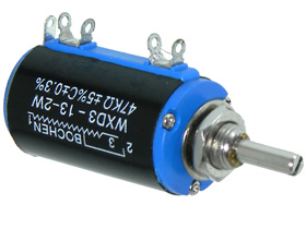 47K Ohm, 10 Turn Variable Resistor