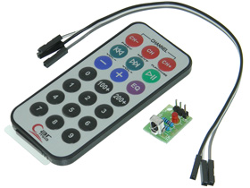I/R Remote Control Pair for Arduino