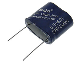 4.0 Farad 5.5VDC Supercap
