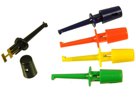 SMD Micro Test Clips, 1ea. of 5 Colors