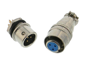 Mini Latching 10mm Connector Pair. 3Pin