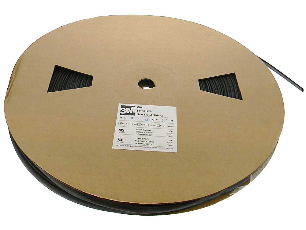9mm 354in Dia X 100m Roll Heatshrink Fp 301 Vw Mpja Com