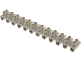 Terminal Strip, 12 Position Euro Style 30A