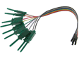 SMD Test Clip Leads, 9in. 10 Pack Green