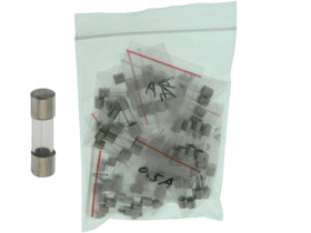 Pack of 50 - GMA (5X20mm) Fuse Assortment,