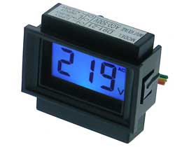 AC Digital Panel Meter 0-500V Separate Power (3Wire)