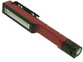 LED Work Light, 170Lumen, Magnetic Base, Red