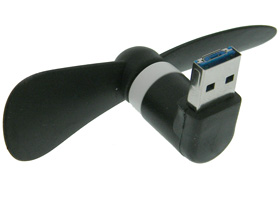 Mini Phone Fan, USB A & Micro B Plug
