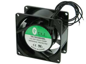 3-1/8in.Square X 1-1/2in. 110VAC Box Fan