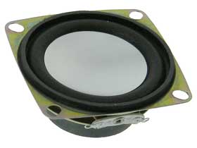 4 Ohm, 3W, 2in. Mini Speaker  .