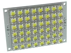 48 (6X8) Piranha LED Board, Cool White