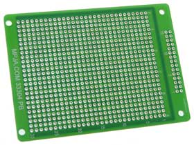 3-3/4in, X 2-13/16in. Proto Board, Single Sided