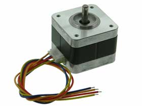 Stepper Motor. NEMA 17. 10.2V. with Pigtail