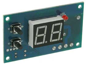 12VDC Recycle Timer/Relay Adjustable 1-99sec.
