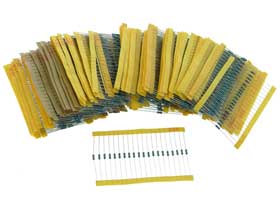Pack of 2600 - 1/4 Watt Resistor Service Kit