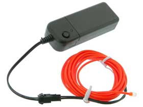 Red  10ft. E/L Wire with Driver