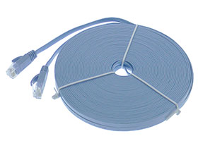 Cat 6e Flat LAN Cable 20m