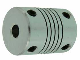 Coupling Flexible Helical Cut 5mm to 8mm