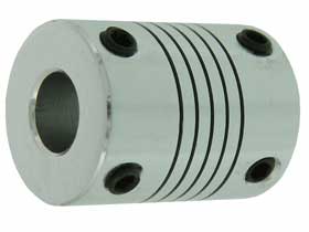 Coupling Flexible Helical Cut 8mm to 8mm