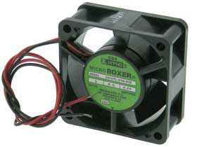 5VDC 2-3/8in Square X 1in Box Fan Boxer