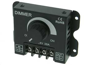LED Dimmer Module 12-24VDC 30A