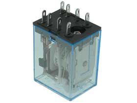 Relay. DPDT 5A 12VDC Coil