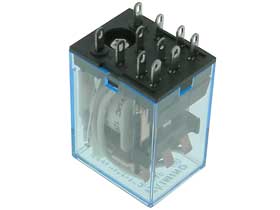 Relay. 3PDT 5A 12VDC Coil
