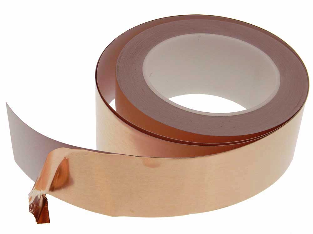50mm x 3m EMI Copper Foil Shielding Tape Conductive Self Adhesive Barrier H Fq 