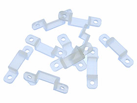 Pack of 10 - Mounting Clip for 8mm LED Strip
