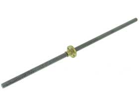 300mm T8-2 Single Start Leadscrew & Nut