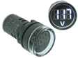 Panel 50-500VAC Voltmeter White