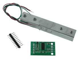 10kg Load Cell with ADC Converter Board for Microcontrollers