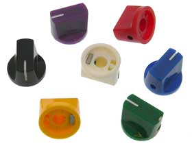Pack of 7 - Pointer Control Knobs, 20mm for 1/4
