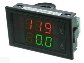 Panel Meter, LED, 300V, 50A AC