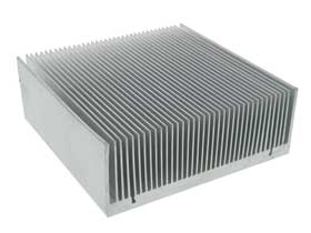High Power Aluminum Heatsink, 4-7/8