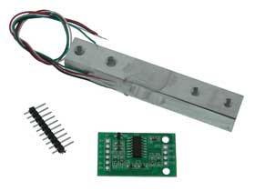 5kg Load Cell with ADC Converter Board for Microcontrollers