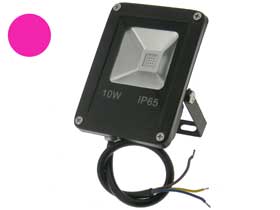 10W LED Pink Grow Flood Light 85-235VAC