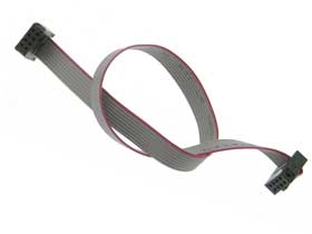 IDC Jumper Cable Female-Female 2x4 (8 Pin) 12in.