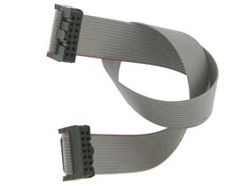 IDC Jumper Cable Female-Female 2x7 (14 Pin) 12in.