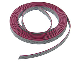 6 Conductor Flat Ribbon Cable, 3m (10ft.)
