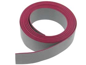 20 Conductor 10' (3 meter) Flat Ribbon Cable